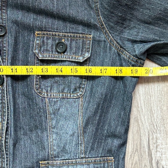 Mossimo Dark Denim jacket Medium - Picture 4 of 8